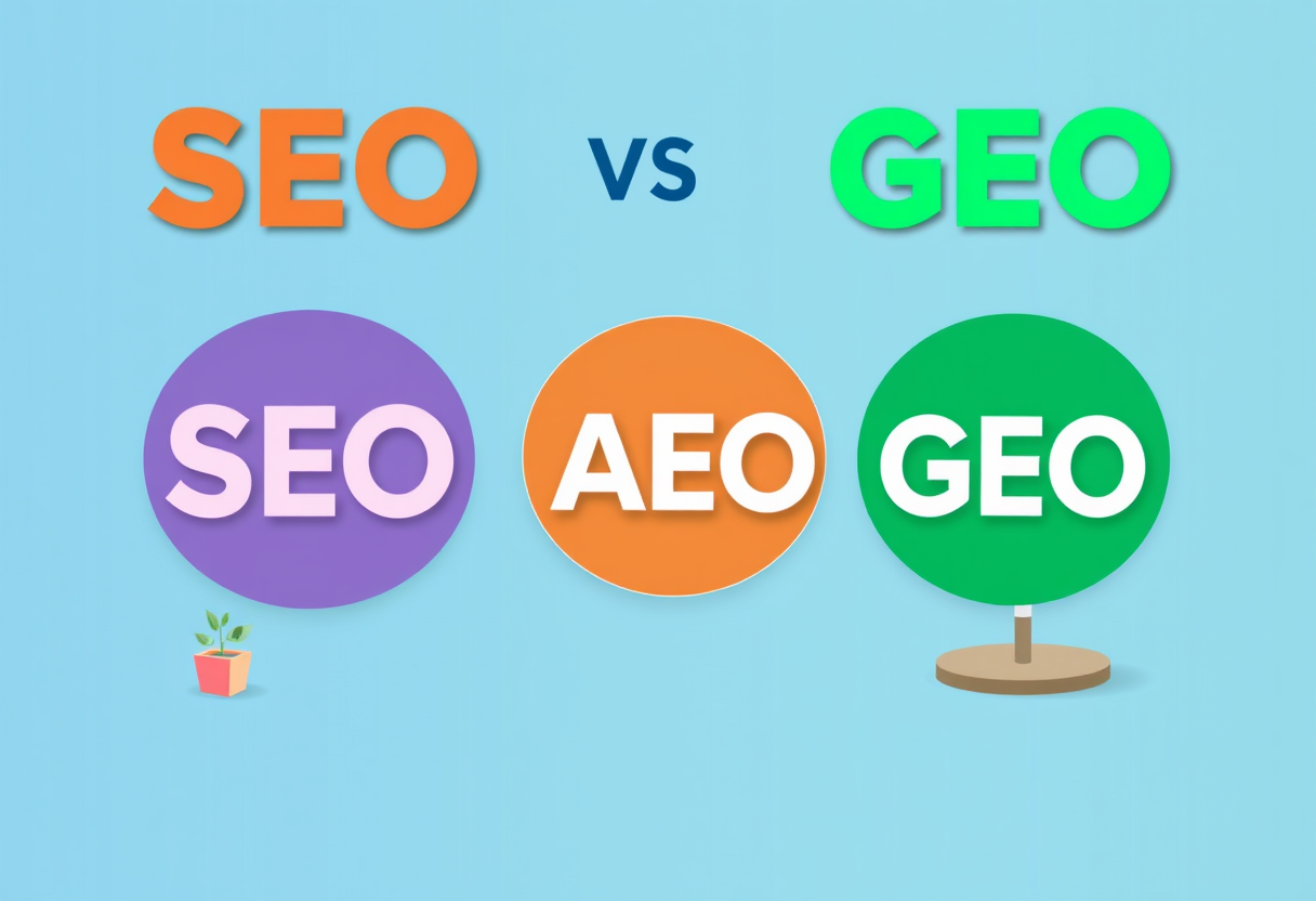 SEO vs AEO vs GEO (Important Comparison)