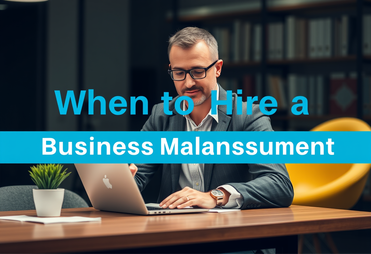 When to Hire a Business Management Consultant