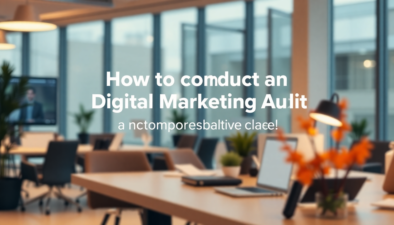 How to Conduct a Digital Marketing Audit: A Comprehensive Guide