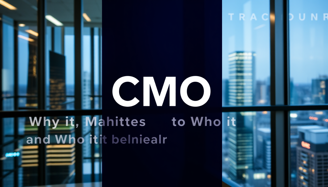 Fractional CMO: What It Is, Why It Matters, and Who It Benefits