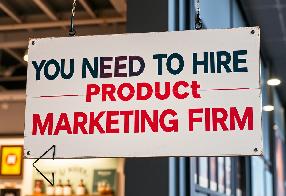 Signs You Need to Hire a Product Marketing Firm